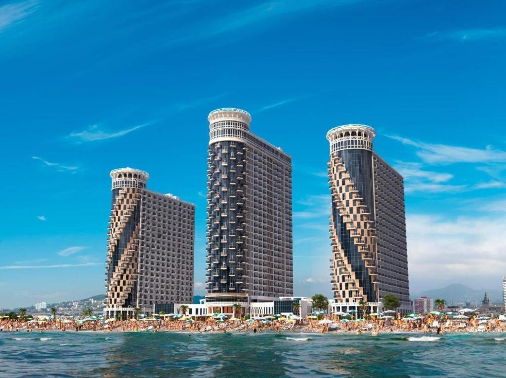Apartment In Orbi Sea Tower For Rent Batumi Ngoại thất bức ảnh